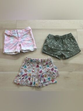 Girls size 7 shorts bundle